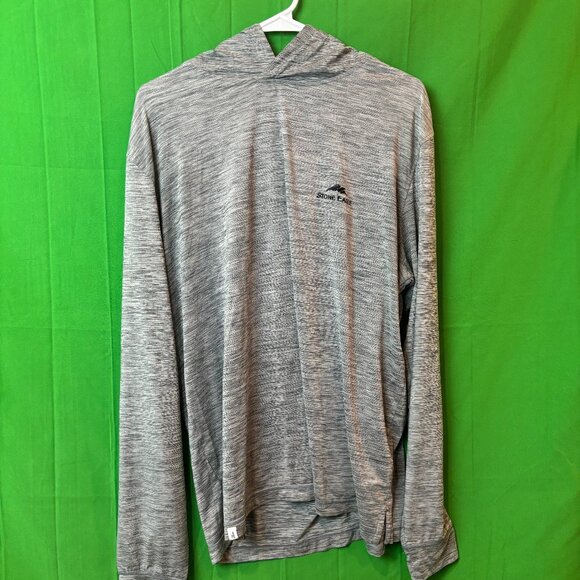 Johnnie-O Stone Eagle UPF 50 Sun Protection Golf Hoodie — Size L